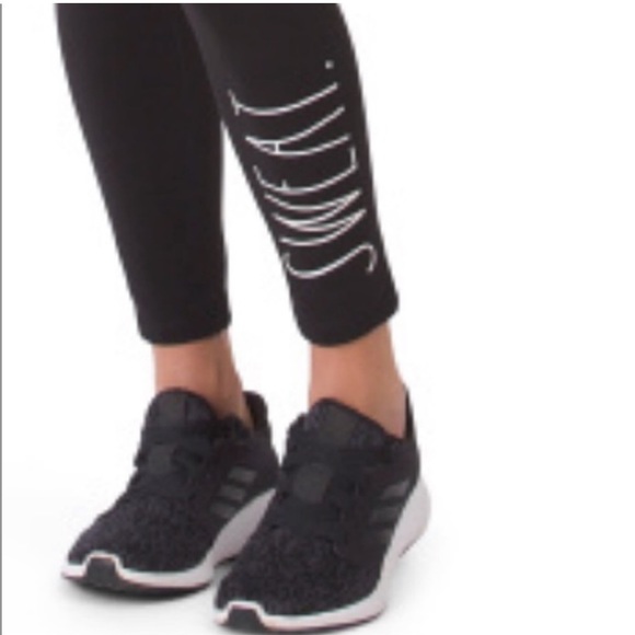 Rae Dunn Sweat Leggings NWOT - Picture 3 of 12